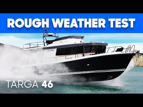 Testing the £1 Million Targa 46 in Rough Seas! 🌊