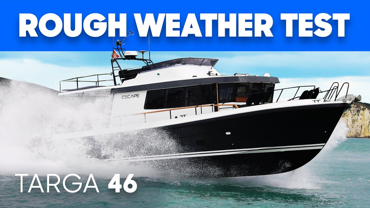 Testing the £1 Million Targa 46 in Rough Seas! 🌊
