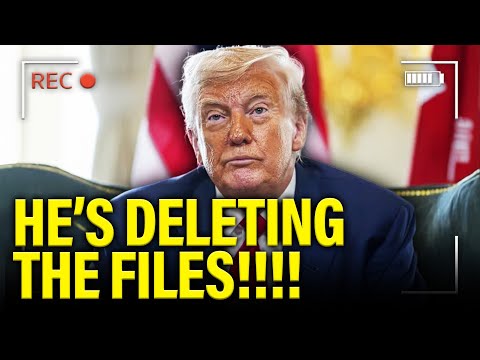 Trump PANICS in AM and STARTS DELETING FILES!!!