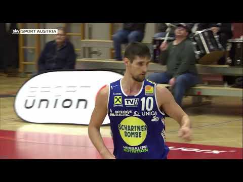 Highlights: ABL, 18. Runde: Flyers Wels - Gmunden Swans 83:75
