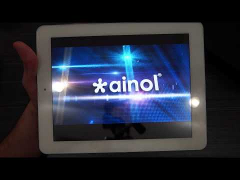 Ainol Novo 9 Spark Quad Core A7 Android 4.1.1 9.7" Retin IPS Tablet PC Unboxing