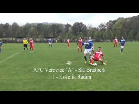 AFC Veřovice "A" - SK Brušperk 2:1 (0:1)