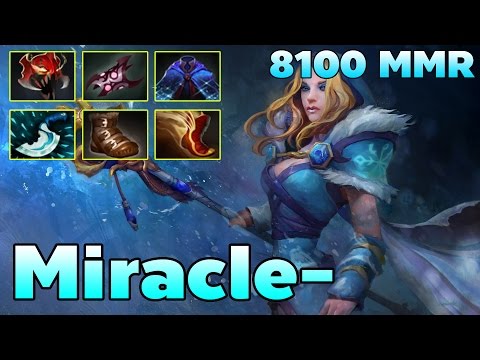 Miracle- Crystal Maiden TOP 1 MMR in the World 8100 MMR