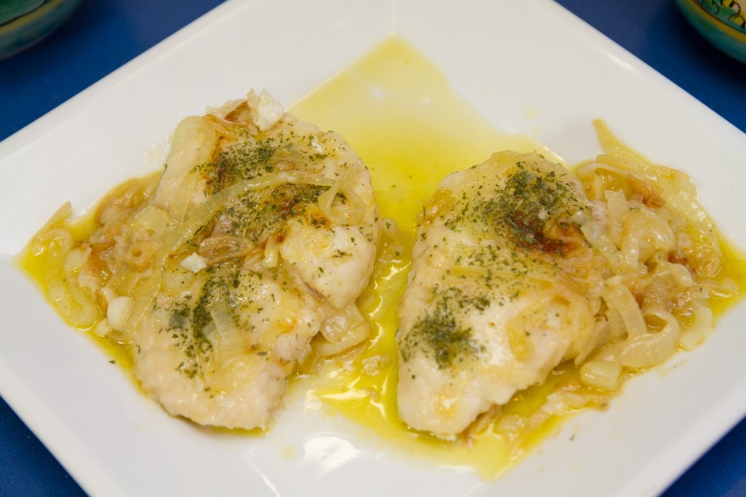 Pescado Encebollado, Receta Facil y Riquisima