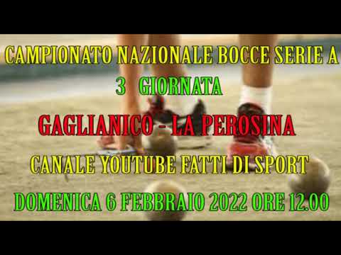 Bocce : Promo Gaglianico - La Perosina