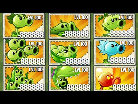 Tournament All Best PEASHOOTER - Who Will Win? - PvZ 2 Plant Vs Plant