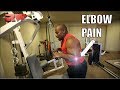 How to STOP Elbow Pain *** Tricep Push Down Exercise ***