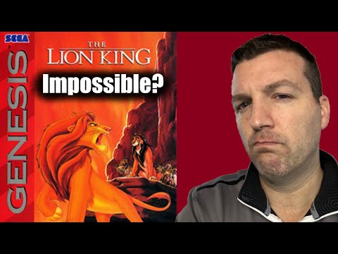 Is The Lion King IMPOSSIBLE? LION KING SEGA GENESIS WALKTHROUGH COMPLETE