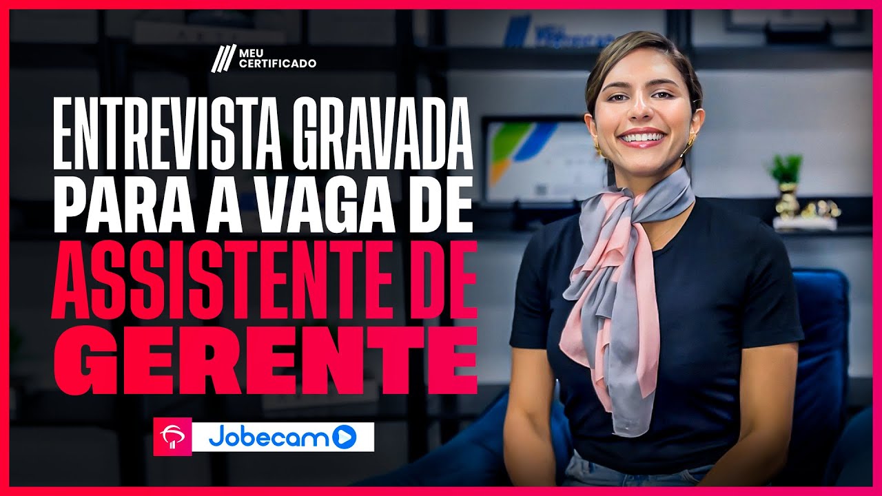 Entrevista GRAVADA na JOBECAM para Assistente de Gerente no Bradesco - VEJA as Perguntas! 🫢