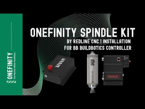 Onefinity Spindle Kit by Redline CNC | Buildbotics Controller Installation