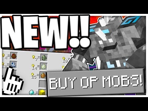 *MOST OVERPOWERED UPDATE EVER* FANTASY MOBS + MORE WEAPONS MOD - Monster Island - Modded Minecraft