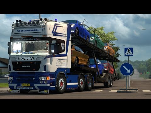 Euro Truck Simulator 2 | Mods | Scania R500 – RB Bloemen & Son [1.28]