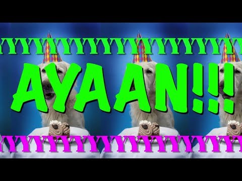 HAPPY BIRTHDAY AYAAN! - EPIC Happy Birthday Song