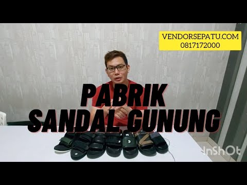 Vendor Sandal di Bandung, Pabrik Sandal Outdoor, Konveksi Sandal Cibaduyut Bandung