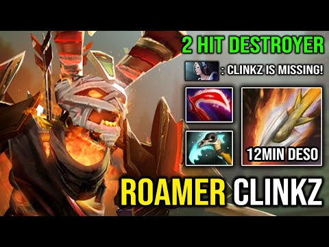 If this Clinkz Missing Just Pray 100% Deleted Enemy in 2 Arrows with 12Min Desolator & 22min GG DotA