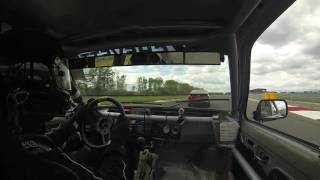 2016 Lemons NJMP, Car 496 crash coming onto front straight
