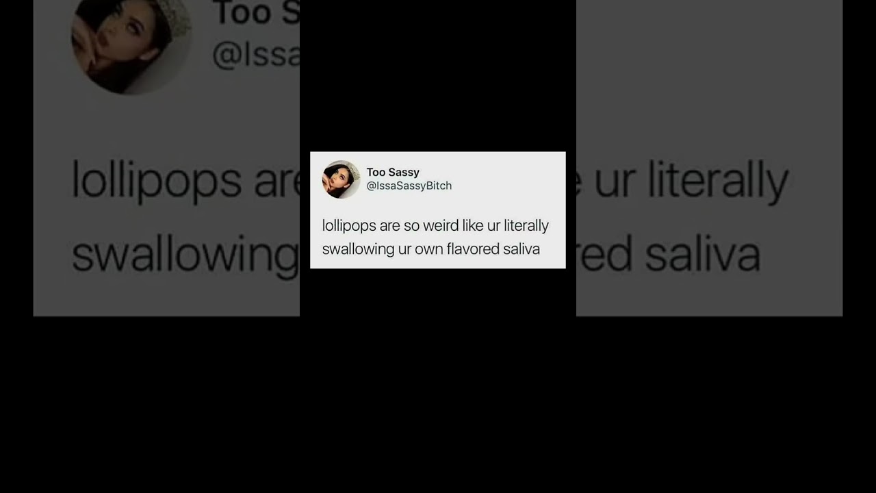 lollipops make you swallow your own spit | Subscribe for more #motivation 😊👍