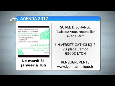 Agenda du 27 janvier 2017