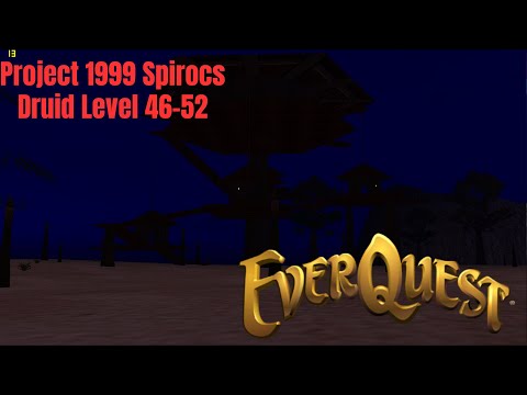 P99 Druid Solo Level 46-52 Quad Kiting Spirocs