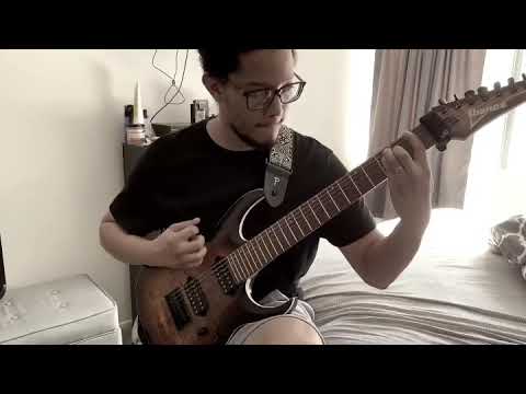 Clint Tustin’s Legato Exercise on Seven-String Guitar | Goon Galaxy | Guitar Lesson