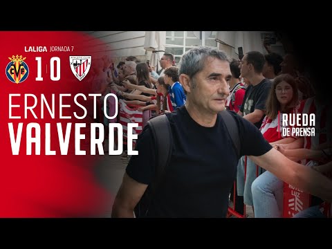 🎙 Ernesto Valverde | post Villarreal CF 1-0 Athletic Club | J7 LaLiga EA Sports