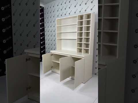 Колор Бар для салона красоты Стеллаж для красок Лаборатория Wella витрина парикмахерская VM-528 - фото 1 - id-p2251645290