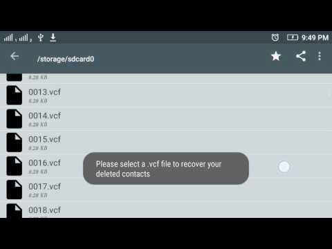 Duplicate Contacts Remover Video