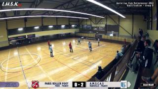 preview picture of video '⚽ Rollersoccer AMSCAS vs PARIS RF [Qualif Groupe B - Rollersoccer World Cup Club 2013]'