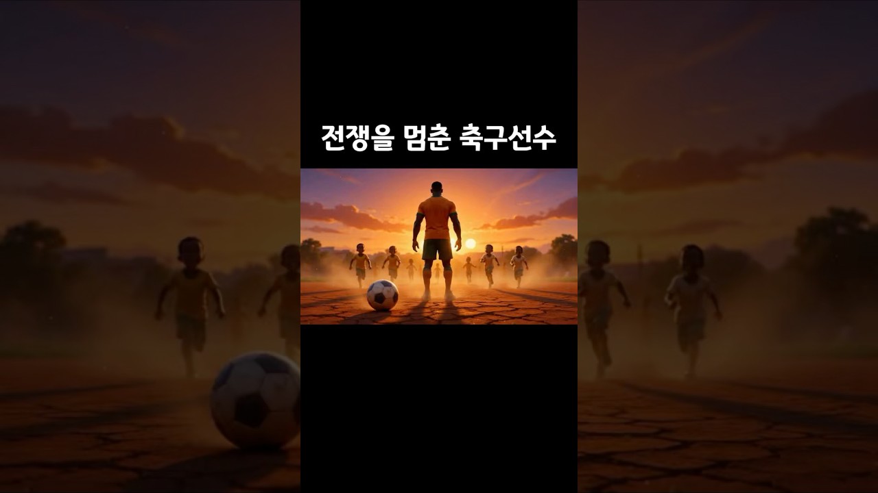 ⚽ 전쟁을 멈춘 축구선수, 디디에 드로그바