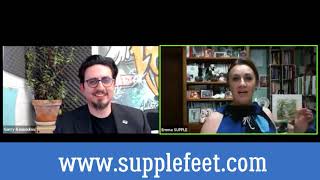 Emma and Garry Interview Yoga Sandals April 2020