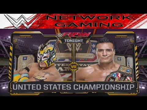 Kalisto vs Alberto Del Rio United States Championship Full Match WWE RAW January 11, 2016