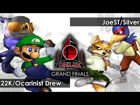 Melee: 22K/Ocarinist Drew V JoeST/Silver - Obelisk 68 Tournament SSBM
