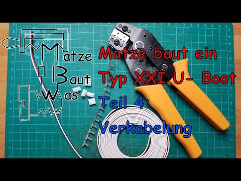Matze builds a Type XXI Model Submarine, Part 4
