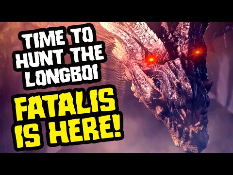 FATALIS is here, time to Hunt the Longboi - Monster Hunter World Iceborne