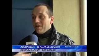 preview picture of video 'Juegarte 2014 Nota en Canal 8 TV Cable Carolino (San Carlos, Uruguay)'