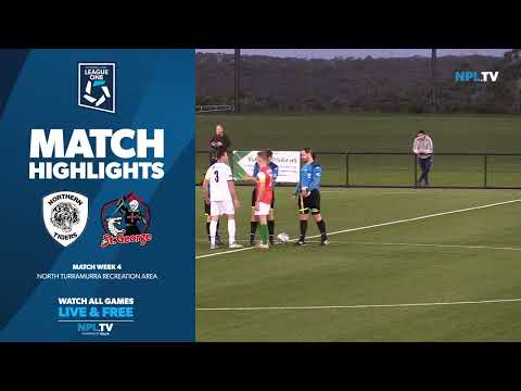 Football NSW League One Men’s Round 4 – Northern Tigers v St George FC