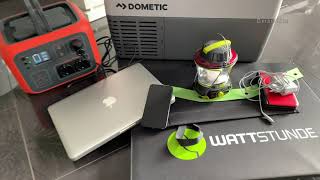 Ausdauer Test Dometic Kompressor Kühlbox VS POWEROAK PS6S BLUETTI AC50s Powerbank Solarpanel