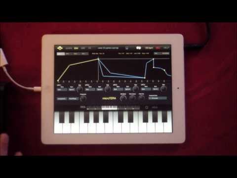 microTERA Synth from VirSyn, Demo and Tutorial for iPad