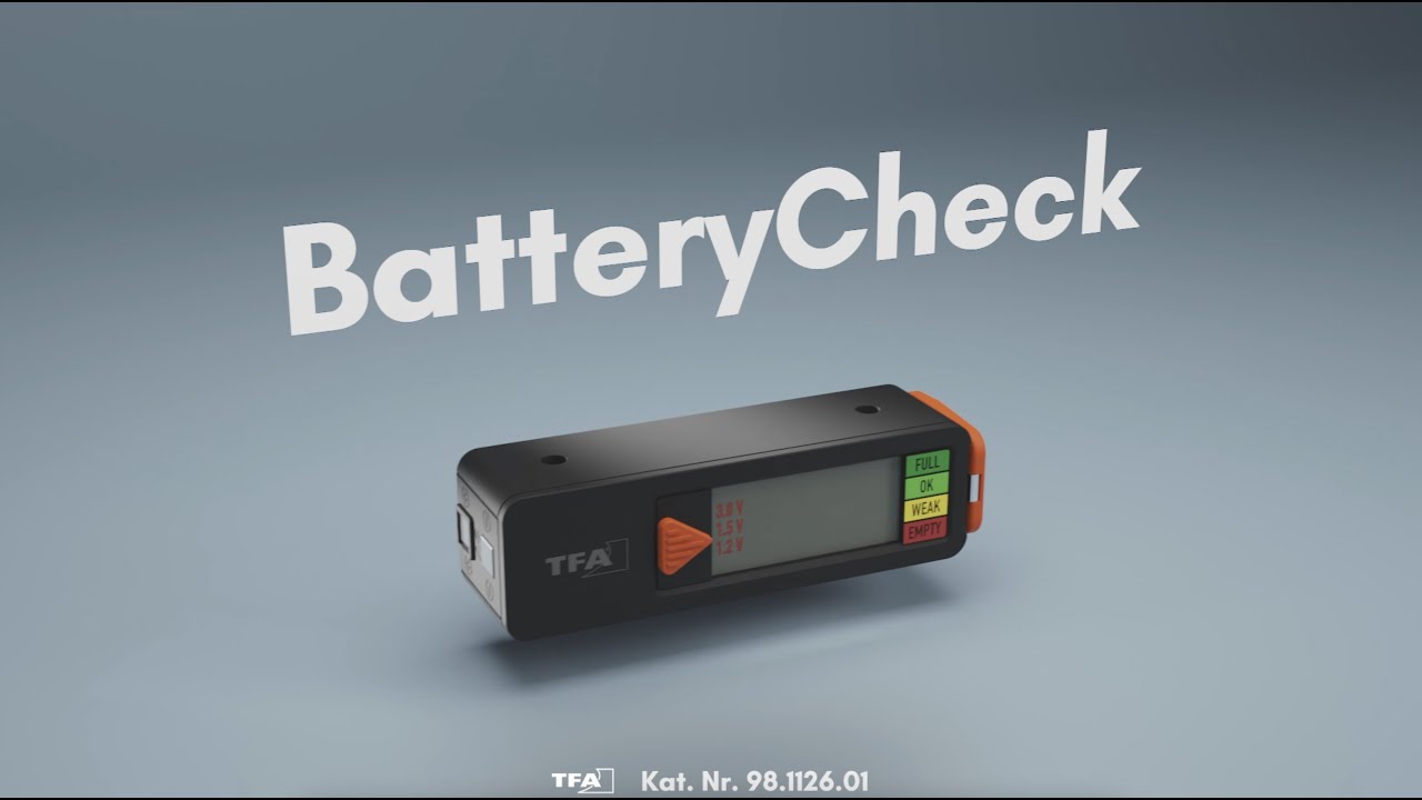 TFA Dostmann Batterietester BatteryCheck FE-TFA
