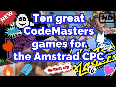 Amstrad CPC | The Best CodeMasters Games