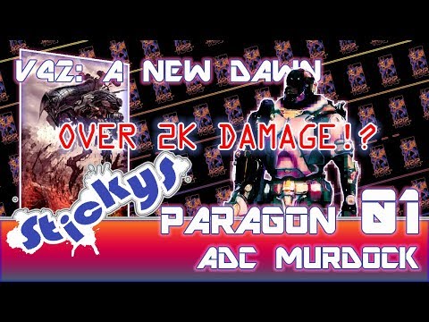 Paragon: V42 Murdock Live Gameplay #1 - 2000+ Damage?!
