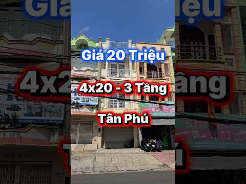 Cho thuê 124 Phan Anh Phường Phú Thạnh