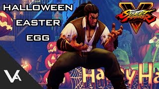 Street Fighter V - How To Unlock Hidden Halloween Costume Easter Eggs!