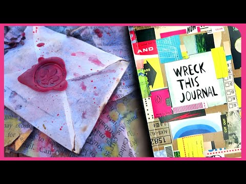 Wreck This Journal Now in Colour : Infuse This Page w/ a Smell of your Choosing || pages 24 to 30
