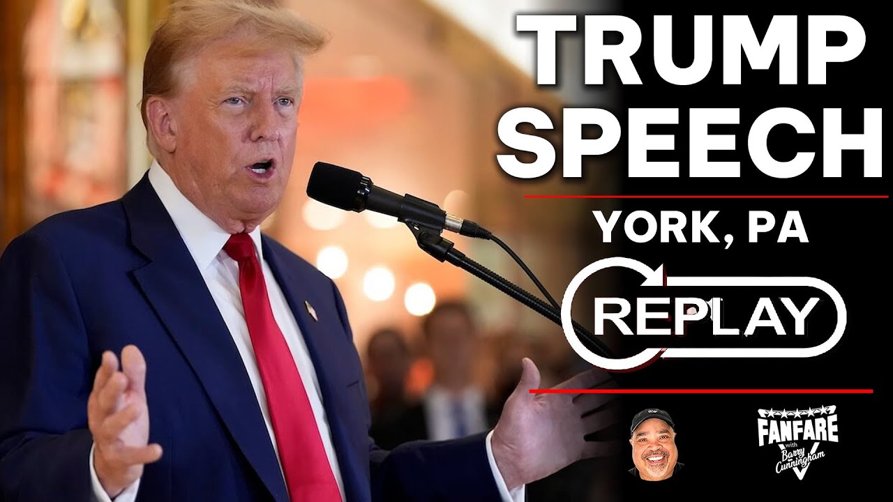 WATCH LIVE: Trump Speech On The American Economy From York, Pennsylvania