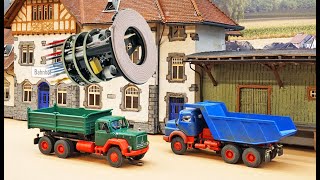 Viessmann CarMotion - InduktivCharger als Schattenbahnhof für die Fahrzeuge