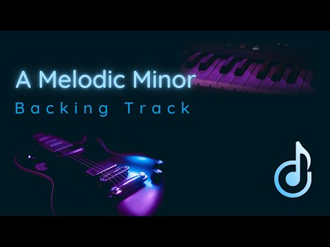 A Melodic minor backing track for guitar | Lonely Flavor