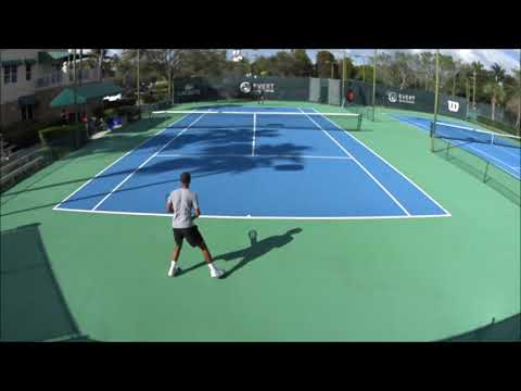 Stan Sood College Tennis Video 2018 - UTR 11.17