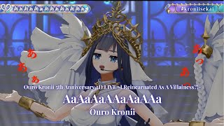 Ouro Kronii ♬あぁあぁあぁああぁあぁああぁ (AaAaAaAAaAaAAa) - Nashimoto Ui @kroniisekai