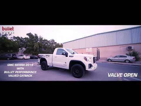 GMC SIERRA 2019 VALVE CATBACK